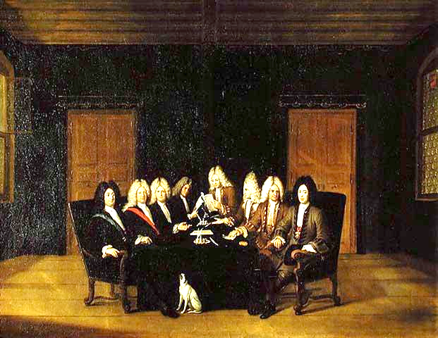Conférence de paix de Baden en 1714 - par de Johann Rudolf Huber